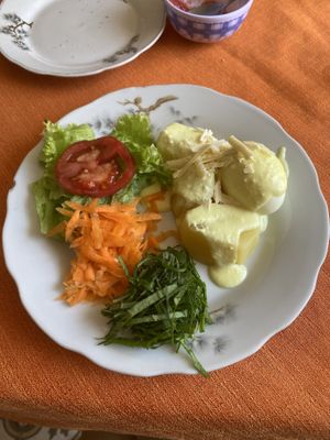 Main, ask for vegan  at Snack Vegetariano Dona Franca in Sucre