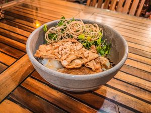 Quảng noodles at Huong Sen in Da Nang