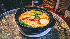 Spicy noodle at Huong Sen in Da Nang