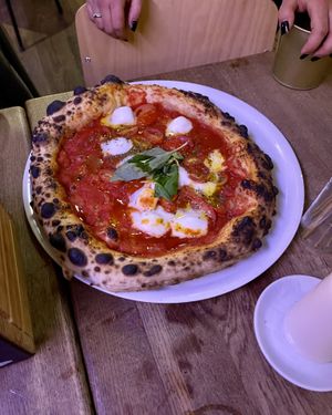 Vegan Fresca  at Tazzi Pizza in Hamburg