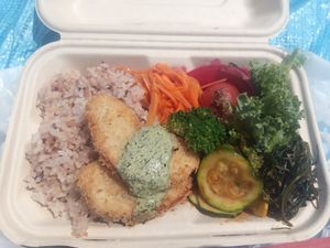 Take away bento at Ninifuni in Tokyo