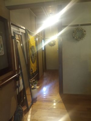 The entryway at Ninifuni in Tokyo