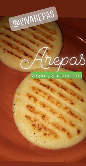 Arepa  at Vivarepas in Pforzheim
