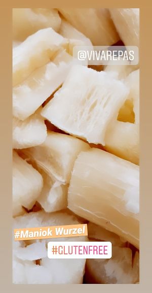 Maniok (Würzelgemüse) at Vivarepas in Pforzheim