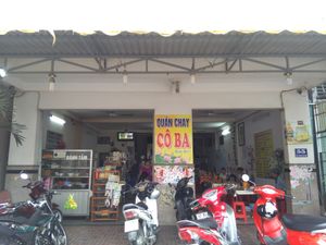 The shop at Co Ba in Long Xuyen