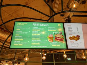 Menu of Vedang Plant Burger - Bikini Mall at Vedang - green burger | Bikini in Berlin