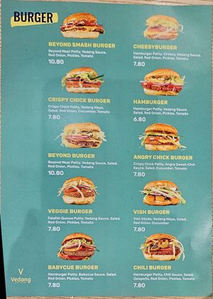  at Vedang - green burger | Bikini in Berlin