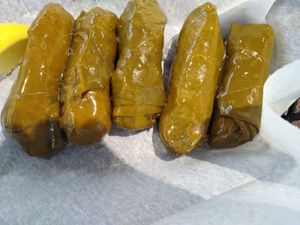 The worst dolmas I have ever ate. at Café Ostro in Dalton