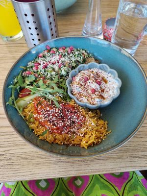 Hippster Teller at Abdus Soul Kitchen and Cafe in Altotting