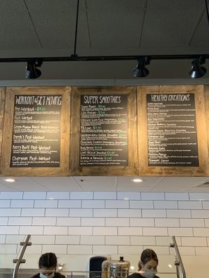 Menu at Farm Fresh Juice Company in Rocklin