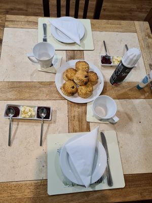 Lunch at Goats & Oats at Garsdale in Sedbergh