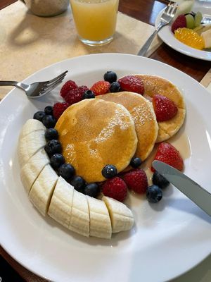 Pancakes at Goats & Oats at Garsdale in Sedbergh
