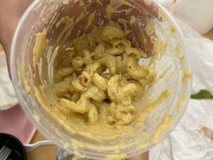 Mac and cheese (almost gone lol)   at Pure Soul PB Eats in Sacramento