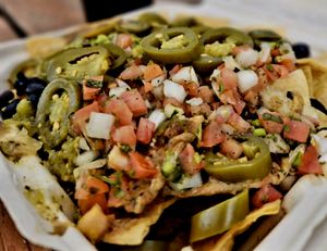 Nachos! at Pure Soul PB Eats in Sacramento