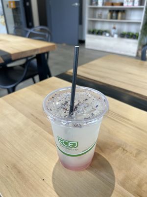 Lavender lemonade 🍋   at Naturally Vero in Chelsea