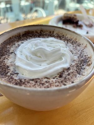 Hot chocolatee  at Naturally Vero in Chelsea