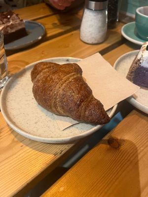 raspberry croissant  at Fendricks in Berlin