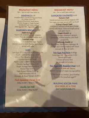 oat milk! at D'Arcy's Tavern in Bradley Beach