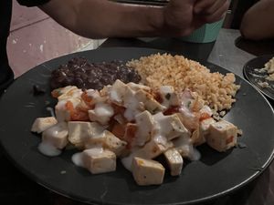 Tofu Mexican   at Sol de Maple in Cozumel