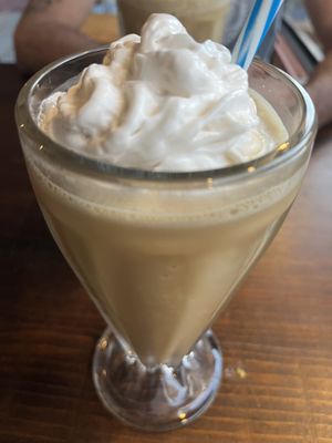 Frappe (so good!)  at Sol de Maple in Cozumel