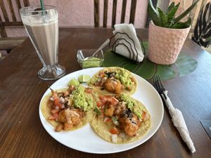 Tacos Baja - delicious!   at Sol de Maple in Cozumel