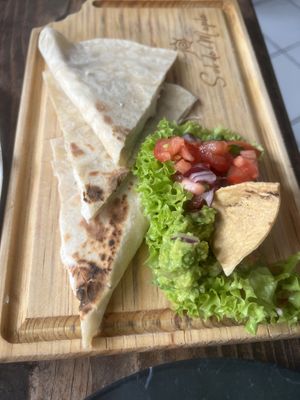 Quesadilla   at Sol de Maple in Cozumel