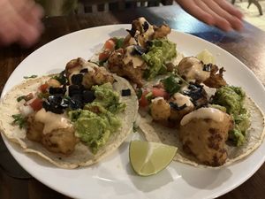 Baja tacos 🤤  at Sol de Maple in Cozumel