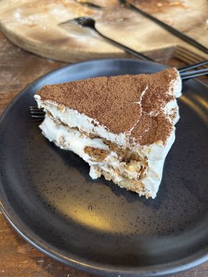 Tiramisu, super delicioso   at Sol de Maple in Cozumel
