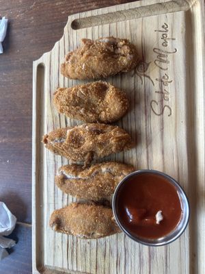 Dedos de queso! Una maravilla  at Sol de Maple in Cozumel