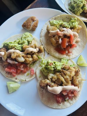 Tacos baja  at Sol de Maple in Cozumel