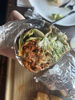 Burrito de chili, delicioso sabor!   at Sol de Maple in Cozumel