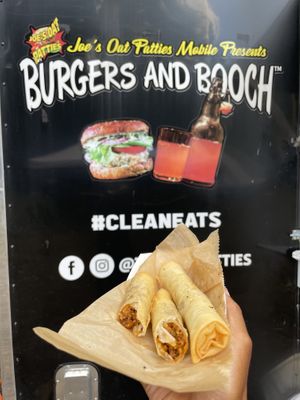 Cheeseburger rolls  at Burgers & Booch in Orlando