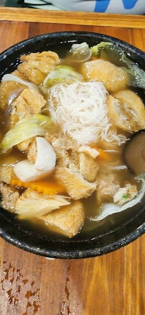 6、7日才有的藥材麵線 at City Veggie in Kota Kinabalu