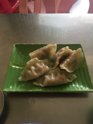 Dumplings (you get six total) at Vegetarian Food in Phnom Penh