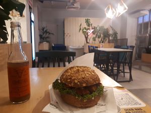 Fishex-Burger at Krowarzywa - Monte Cassino in Szczecin