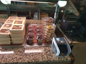 Sweets at Green Olive in Luxembourg City