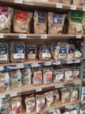 Flakes. at Biocoop in Argeles-sur-mer