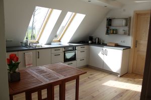 The kitchen at Altarbergsheidjer in Balge