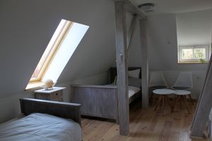 One of our double rooms at Altarbergsheidjer in Balge