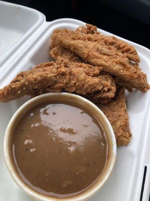 Wingz n’ gravy  at Zero Clucks Given in Birkenhead