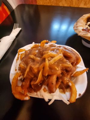 Vegan Poutine at Zero Clucks Given in Birkenhead
