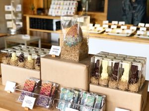 , at Escazu Chocolates in Raleigh