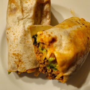 Veganer Dürüm at Exil in Regensburg