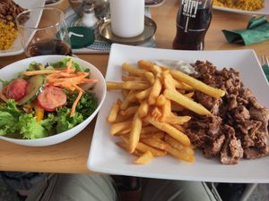 "Batman"-Döner at Exil in Regensburg