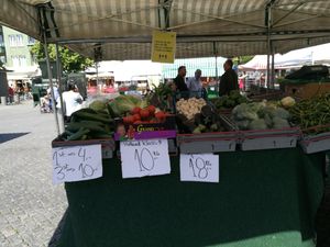 Vegetables at Möllevångstorget in Malmo
