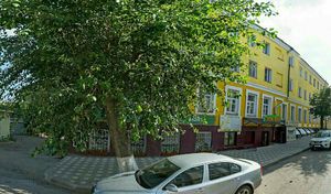 Street at Govinda's in Kirov