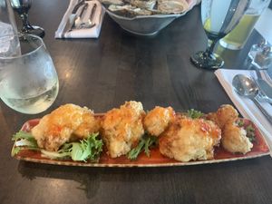 Cauliflower. I found it a little sweet  at NC Coast Grill & Bar in Duck