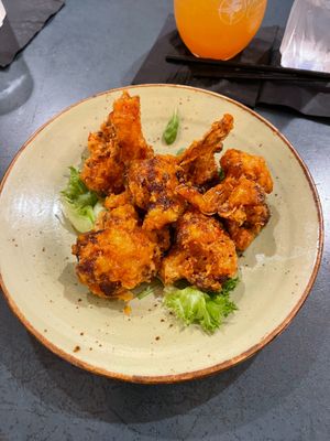 Fried Cauliflower-cooked in mixed oil fryer at NC Coast Grill & Bar in Duck
