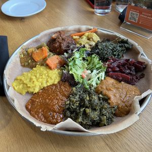 vegan bayanetu  at Demera in Chicago