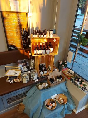 Ecological products for face and body. at Bonne Femme in Johanneshov